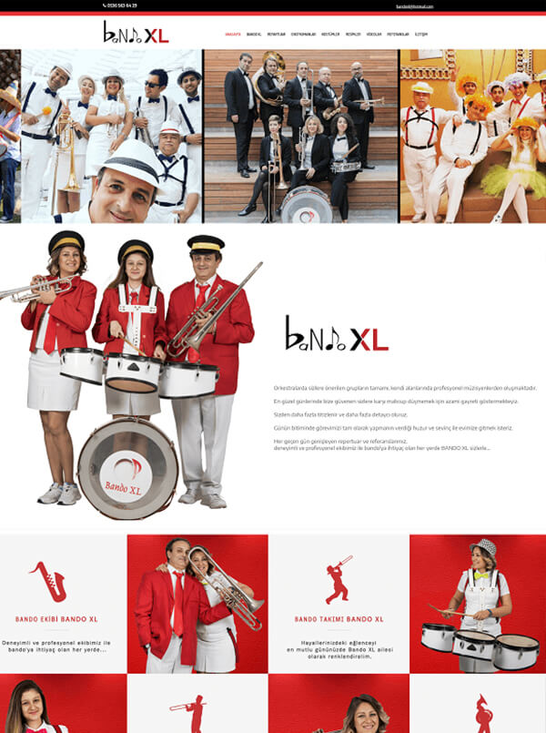 ürünlü web sitesi