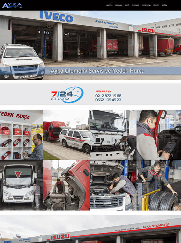 maxi web tasarım örnekleri